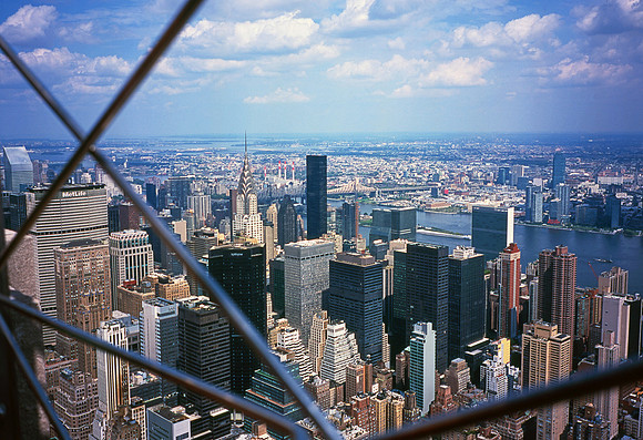 New York skyline from Empire State Building