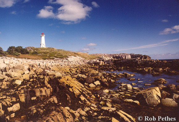 Louisbourg Light, Cape Breton, Nova Scotia.